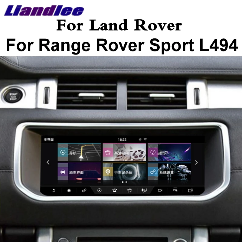 Top Liandlee Car Multimedia Player NAVI CarPlay For Land Rover For Range Rover Sport L494 2013~2019 Radio Screen GPS Navigation 3