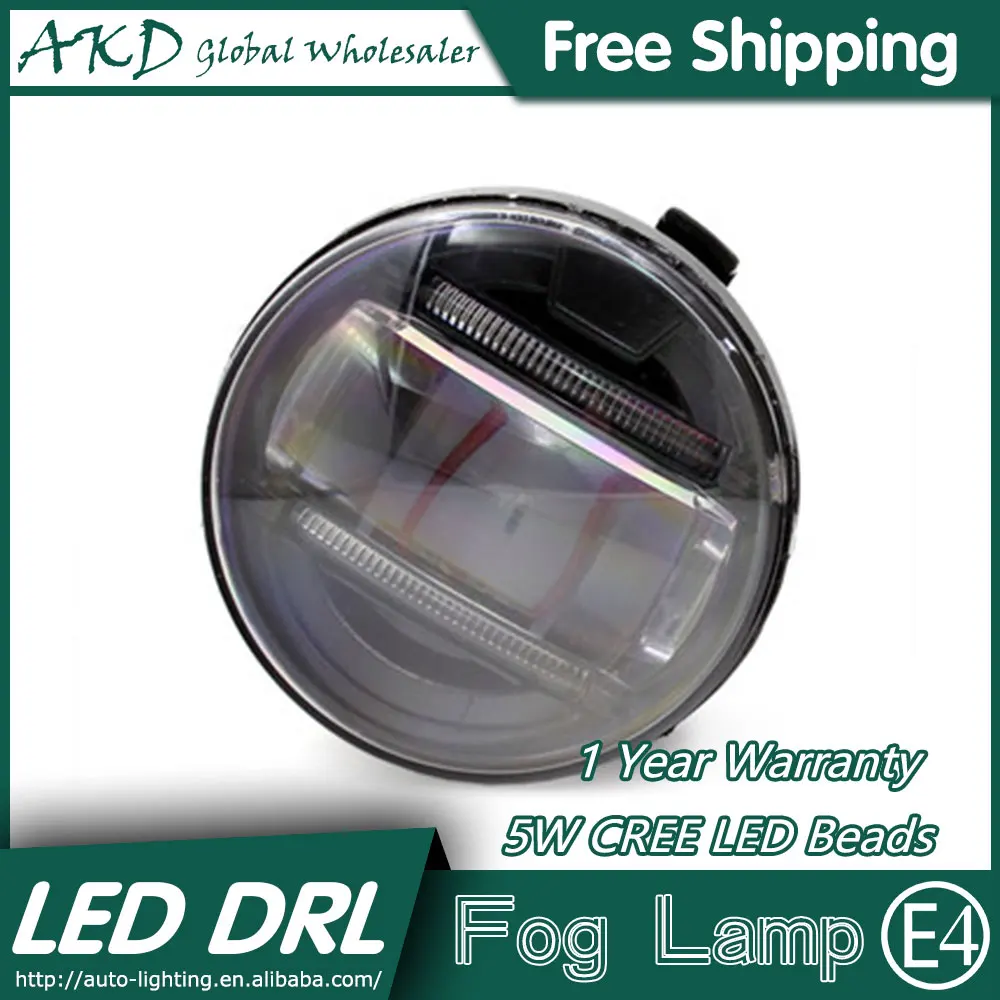 

AKD Car Styling LED Fog Lamp for Nissan Titan DRL2008-2015 LED Daytime Running Light Fog Light Parking Signal Accessories