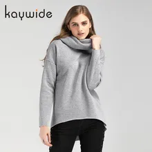 Teplý zimní svetřík s rolákem pro ženy, velikost S-XL