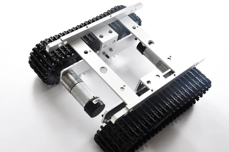 

Hello Maker T219 Silver Alloy DIY Tank Chassis Robbot Chassis