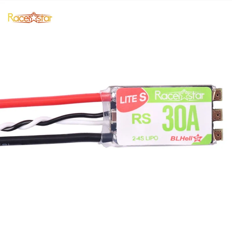 

Hot Sale RC Multirotor Spare Parts Racerstar RS30A Lites 30A Blheli_S BB2 2-4S Brushless ESC For FPV Racer RC Toys