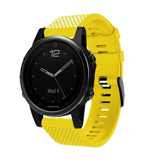 Pulsera Garmin Fenix Correa Amarilla Correa Silicona Garmin Fenix