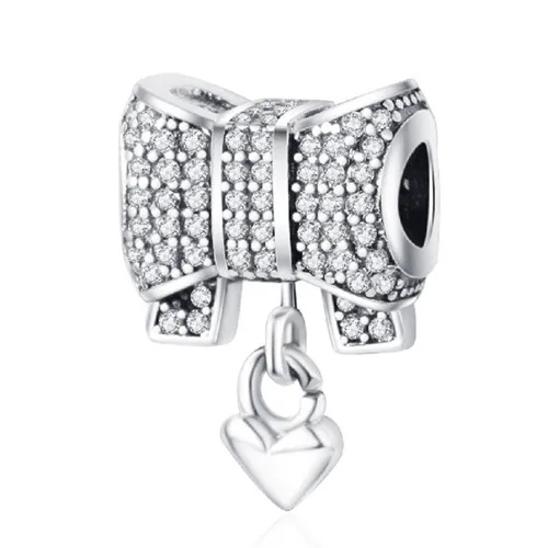 Подходит к оригинальному браслету Pandora, 925 пробы, серебряный, BLESSED Paw Lock, подвески, бусины с прозрачными фианитами, сделай сам, berloque, ювелирное изделие, подарок - Цвет: A4