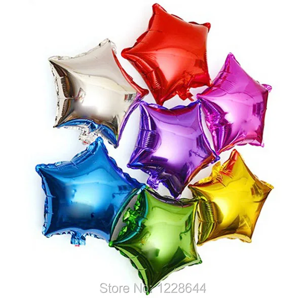 DH_5 inch star foil balloons -1