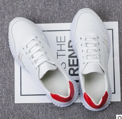 red white