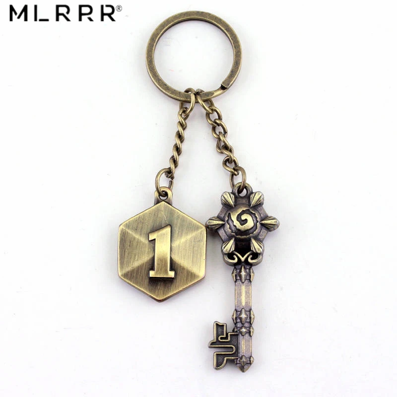 

New Hearth Stone Jewelries High Quality Fashion Alloy Twelve Wins OF Hearth Stone Pendant Keychain Unisex for Gif