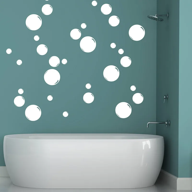 24pcsBubbleWallDecalsVinylWallDecalsUniqueHandDrawnBubble