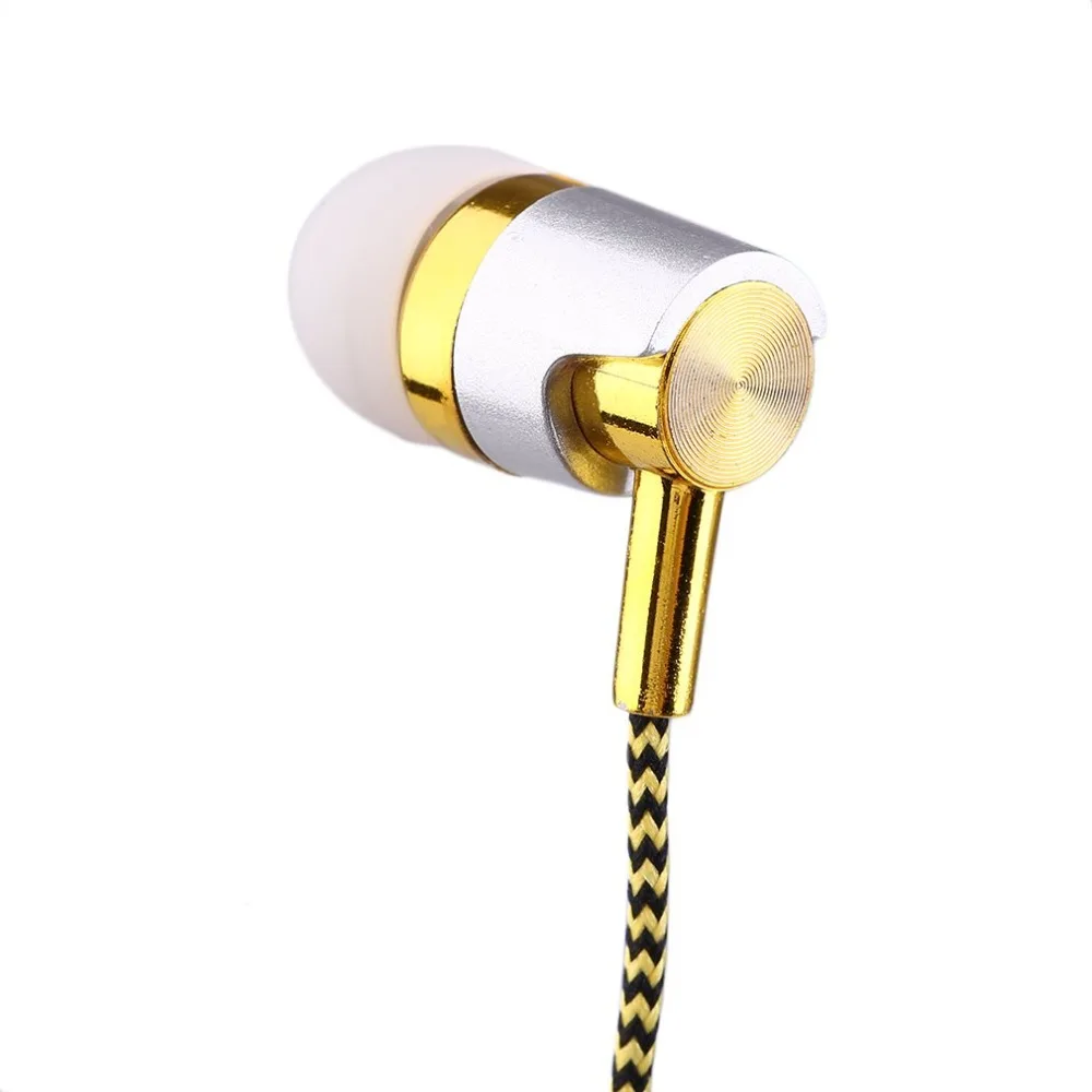 

Professional KY-38 200Hz-20000KHz 32 ohm Color Cloth Line Heavy Bass Sound In Ear Music Earphones Universal Mobile Phone Headset