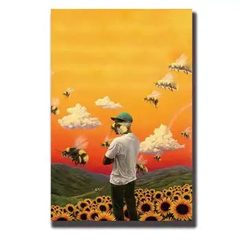 

Art Posters Tyler the Creator Flower Boy Wall Canvas Print Modern painting Home Decor 8x12 14x21 12x18 24x36 27x40 picture