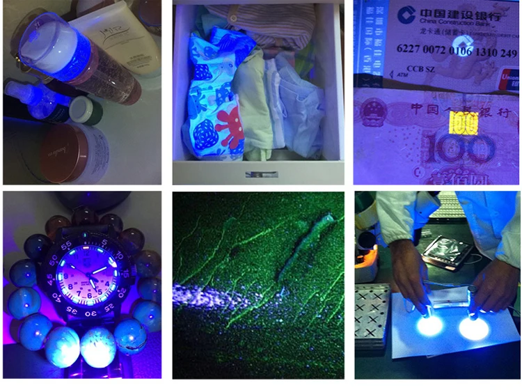 Новинка фиолетовый светильник 365nm УФ флуоресцентный детектор jade ювелирные изделия идентификация 3 в 1 светильник источник фонарь