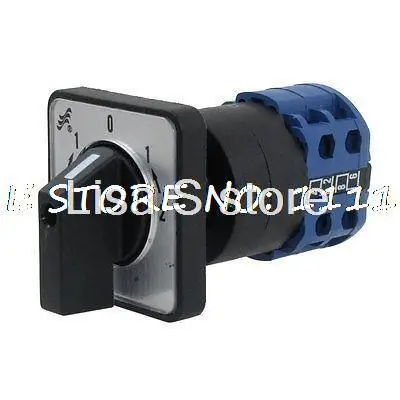 

AC 220V-240V 5 Position 8 Screw Terminals Rotary Changeover Switch