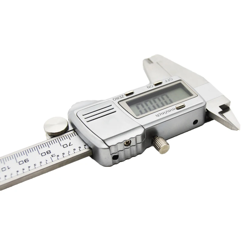 Skup 0 150mm suwmiarki wszystkie stal nierdzewna High Precision elektroniczny suwmiarka cyfrowa suwmiarki pomiarowe i narzędzia pomiarowe