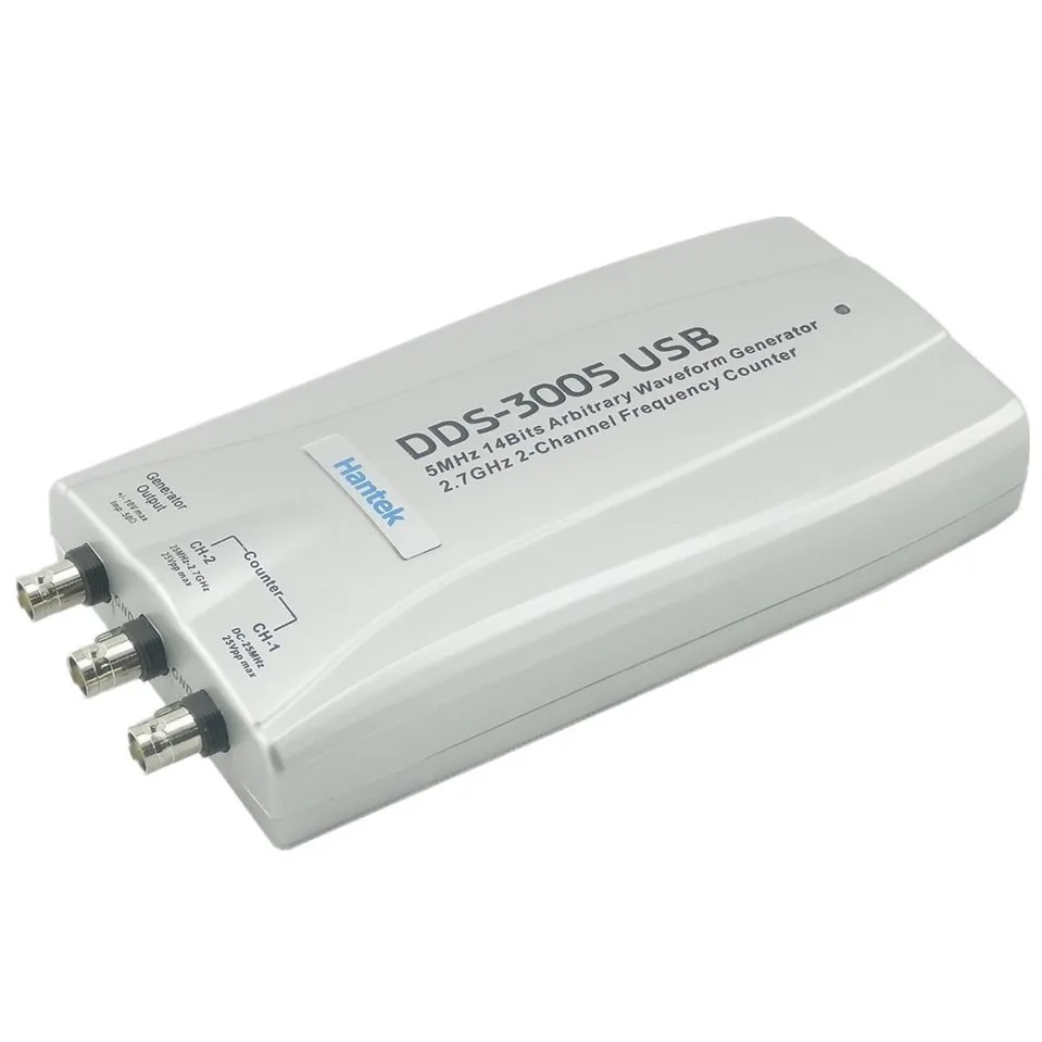 Бесплатная доставка Hantek DDS-3005 2 7 GHz PC USB функция/генератор произвольной формы 14 бит