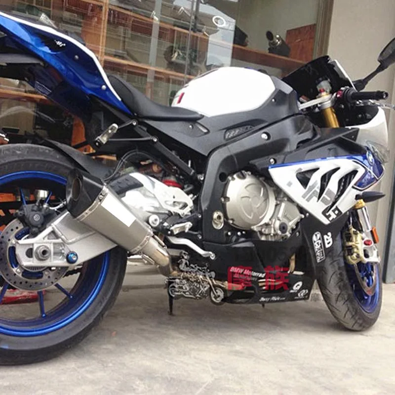 60 мм для BMW S1000RR S1000R 2009 до 2017 выхлопная система Escape аксессуары мотоциклов S1000 RR R 2016