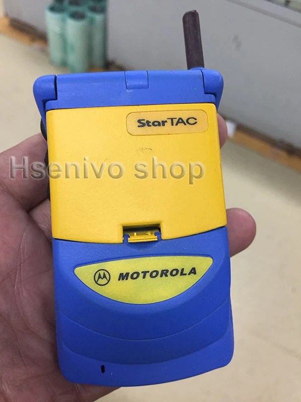 Горячая Распродажа, Модный разблокированный мобильный телефон Motorola StarTAC Rainbow Flip GSM с несколькими языками