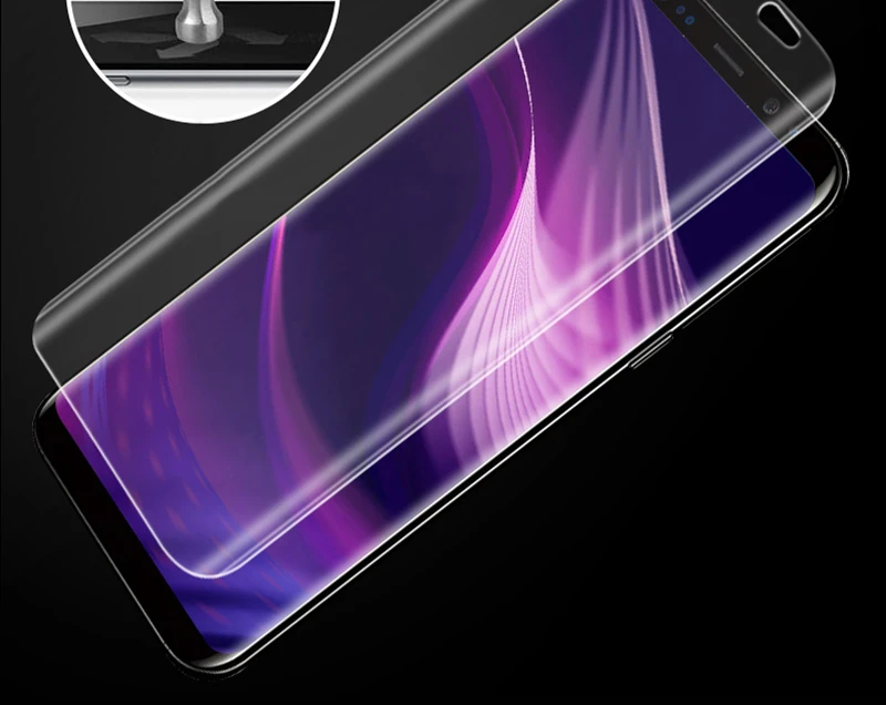 TOMKAS For Samsung S8 S9 Plus Screen Protector Soft TPU Front Film For Samsung Galaxy S7 Edge Note 8 Screen (Not Tempered Glass)