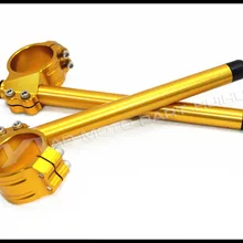 50 мм ЧПУ универсальный для Honda CBR1000 клипоны с ручкой слитков золота Стиль F