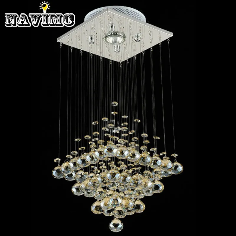 Acquista all'ingrosso online bagno di cristallo lampadari da ... Lampadari per bagni moderni