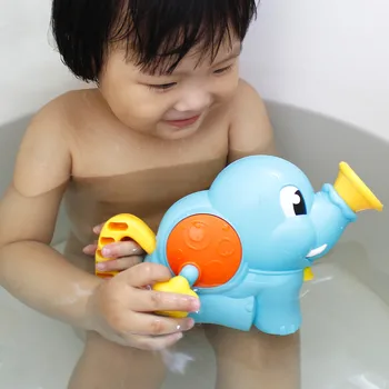 

Baby Bath Toy water spraying bath toys ABS Cartoon elephants model classic toy for children kids Educational Learning new style