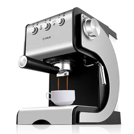 

DL-KF500S coffee machine home full semi automatic commercial steam milk foam