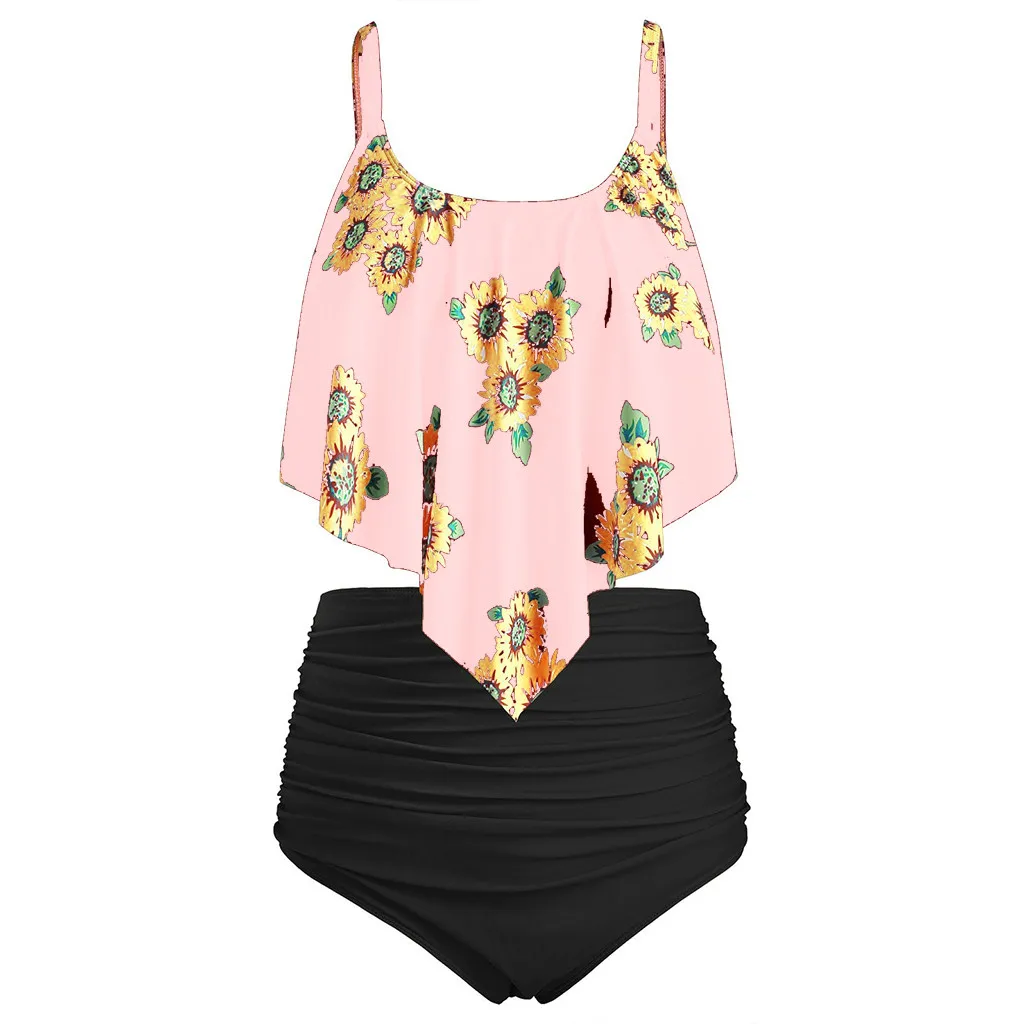 

swimwear women swimming suit for women Push Up Padded plus size swimwear High Waist Swimwear Monokini tankini dropshipping