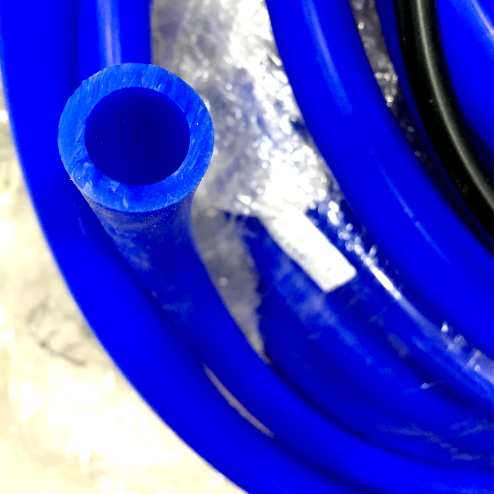 

Universal 3M ID 3mm/4mm/5mm/6mm/8mm Turbo Air Filter silicone vacuum hose 100% Cooler Silicone Hose Pipe Intake Pipe Black blue