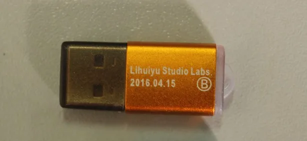 Оранжевый usb ключ для co2 лазерной гравировки машины использовать программное обеспечение coreldraw, лазерный гравер