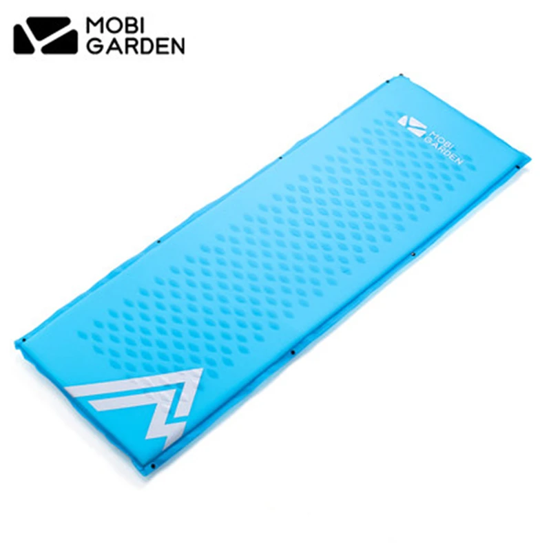 

MOBI GARDEN High Quality Ultralight Automatic Inflatable Camping Mat Single man Splicing Inflatable Bed Mattress Beach Mat