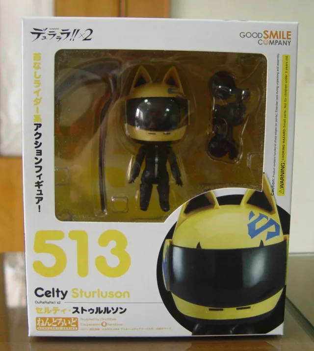 Nendoroid 513 Durarara 3way противостояние Q Celty Sturluson лицо ПВХ фигурка Коллекционная модель игрушки 10 см KT2397