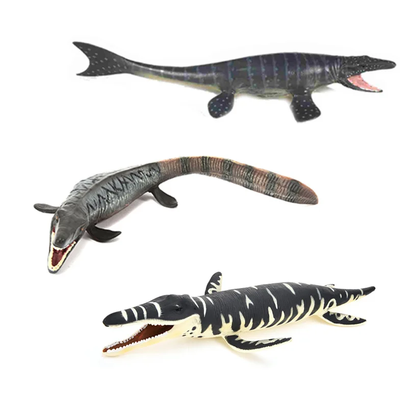 Игрушки динозавры в парке юрского периода Plesiosaur Mosasaur liopleurodon модель для детей