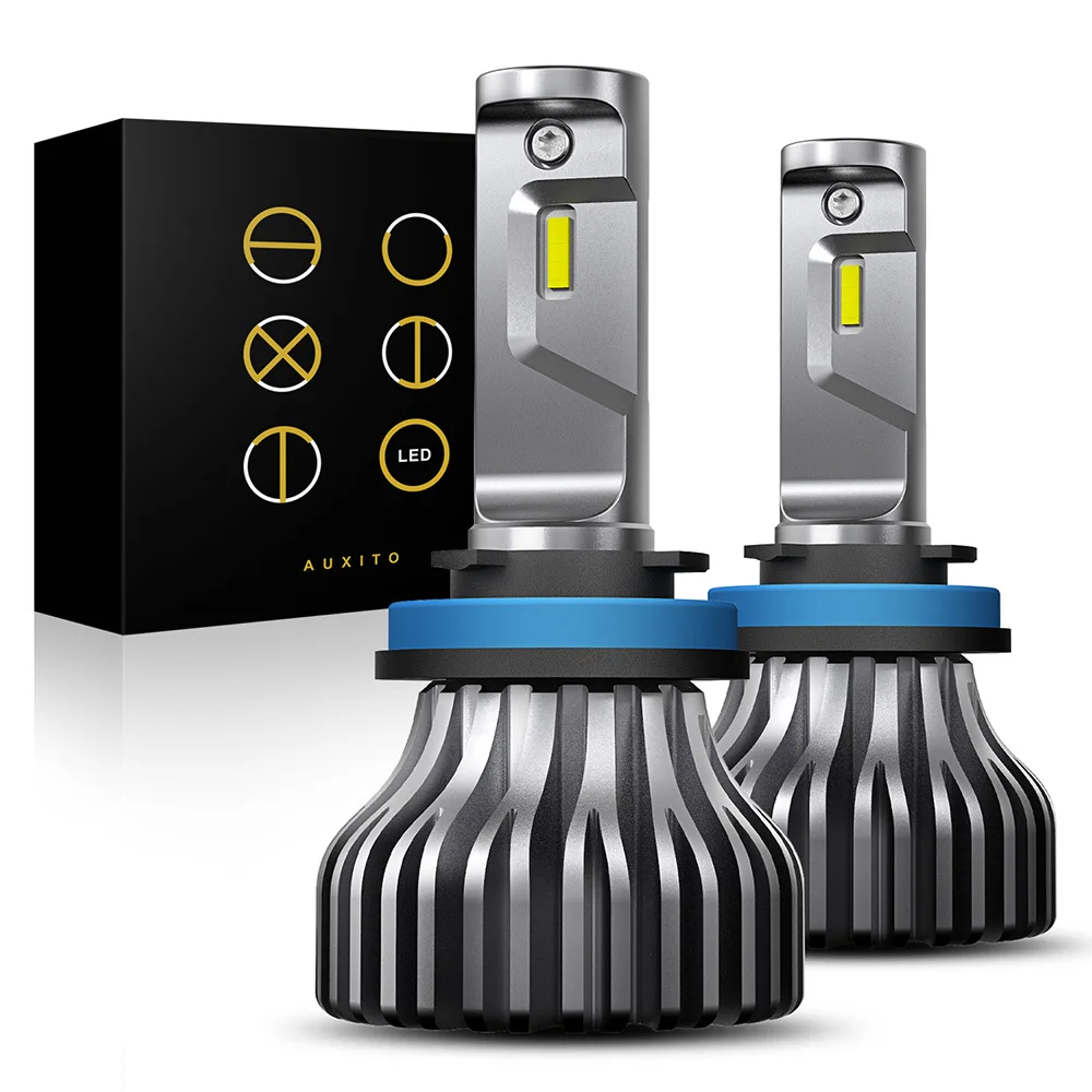

AUXITO New Canbus H8 H11 HB3 HB4 H4 H7 LED Bulb Car Headlights 6000K For Porsche Cayenne Panamera Macan 911 997 996 jeep compass