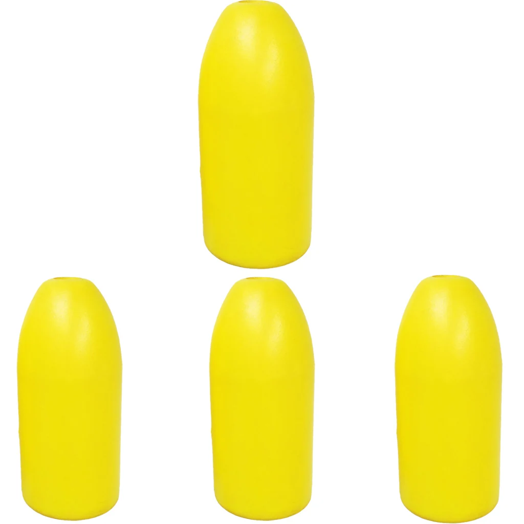 4Pcs 11inch Lightweight Floating Outrigger Stabilizer Durable Water Sports Accessories for Kayak Canoe Boat Fishing Yellow