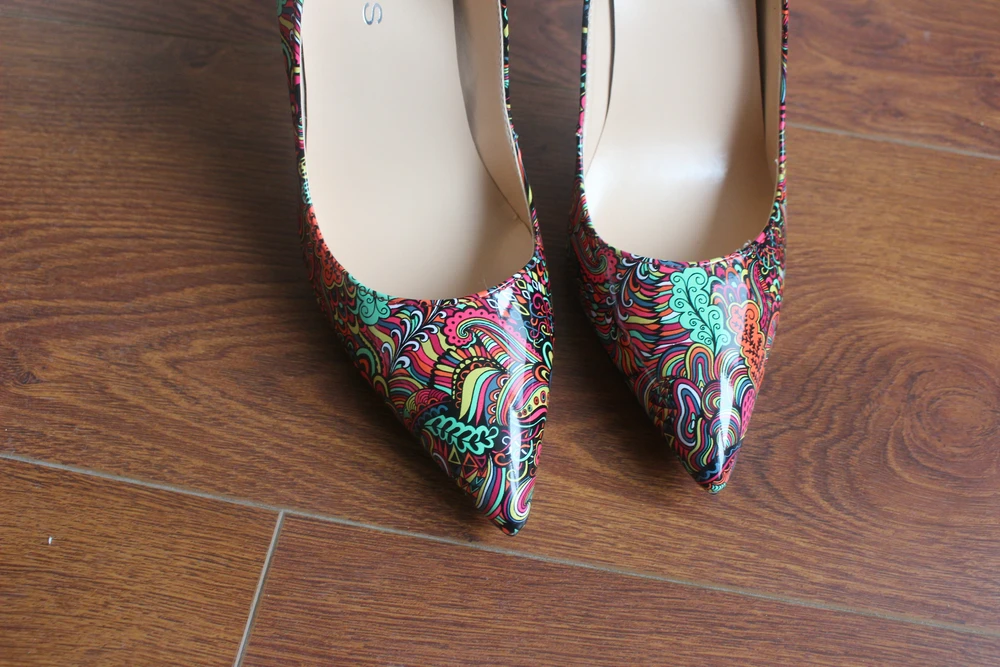 FLORAL HIGH HEELS (5)