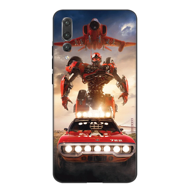 Силиконовый чехол для мобильного телефона Transformers Bumblebee Huawei Y5 Y6 Y7 Y9 Prime Mate 10 Nova 2i 2 3 3i