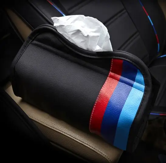 Кожаная автомобильная коробка для салфеток автоматический насос кассета