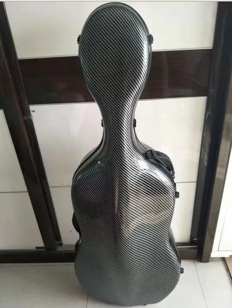 

cello case for 4/4 size Imitated Carbon Fiber STRONG LIGHT AND DURABLE