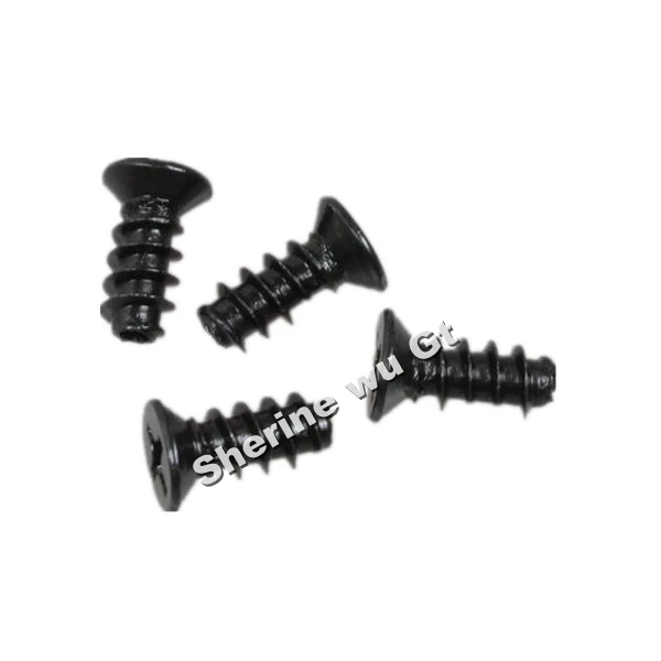 Parafusos para Computador Novo Preto Parafuso Pequenos pc Case Ventilador Prendedor 1000 Pçs 5x10mm