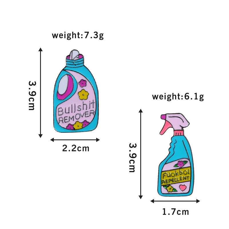 Забавные модные значки на лацкане, броши для удаления фигни, Репеллент для чистки свитеров, курток, значок, ювелирные изделия, эмалированные булавки, подарок для детей и женщин