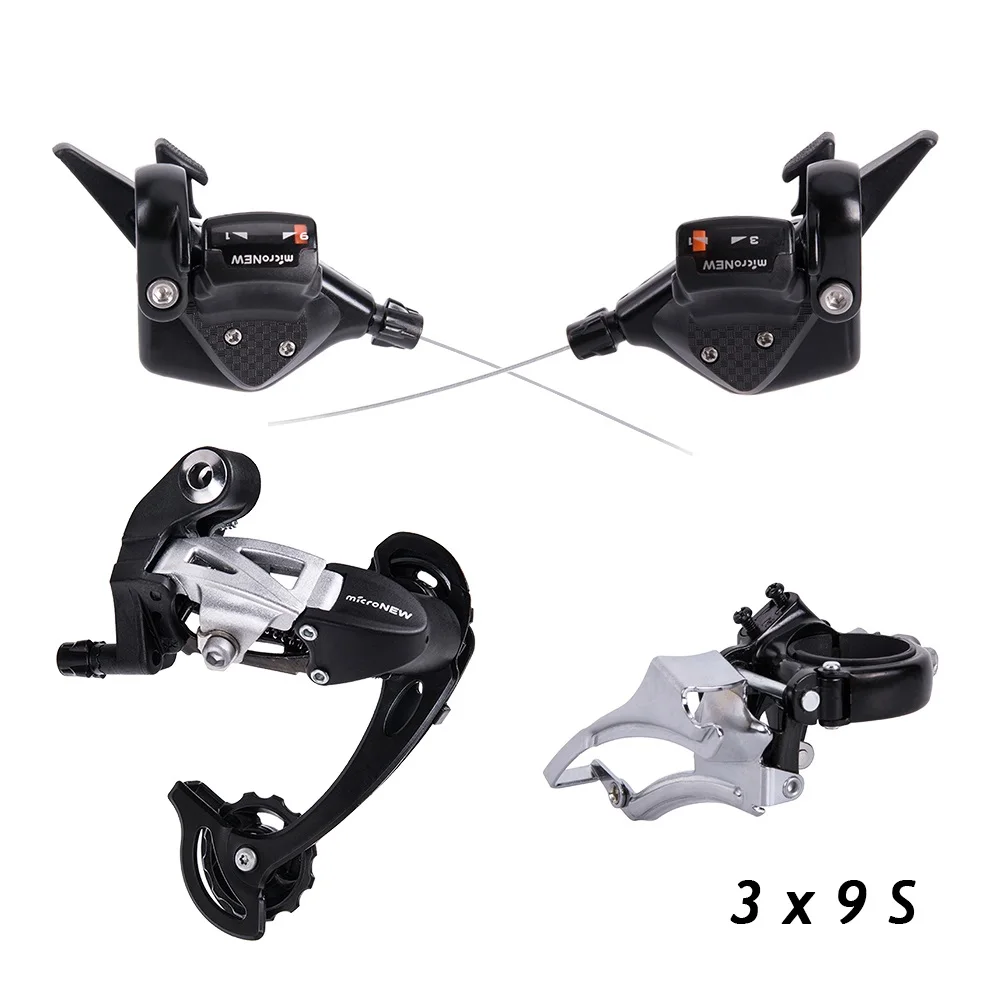 Bicycle-MTB-3X9-27-Speed-Front-Rear-Shifter-Derailleur-Groupset-for-Bicycle-Parts-m4000-m370-m430