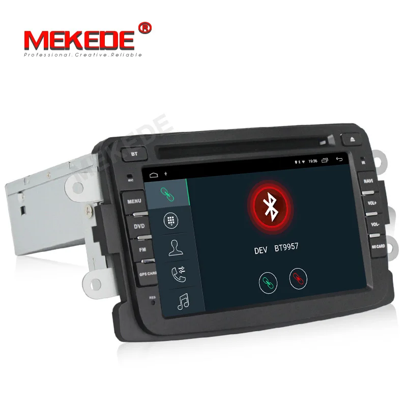 Discount MEKEDE Car Multimedia player Android 9.1 car radio stereo DVD player for Dacia/Sandero/Duster/Renault/Captur/Lada/Xray 2/Logan 2 3