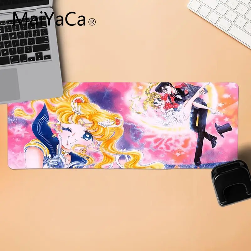 MaiYaCa собственные коврики мультяшный матрас Мун удобный коврик для мыши игровой