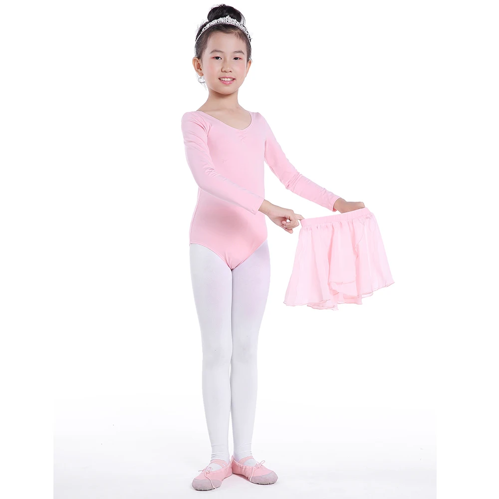 Girls Ballet Costume Tutu Leotard Dance Gymnastics Skate Dress Ballerina Skirt