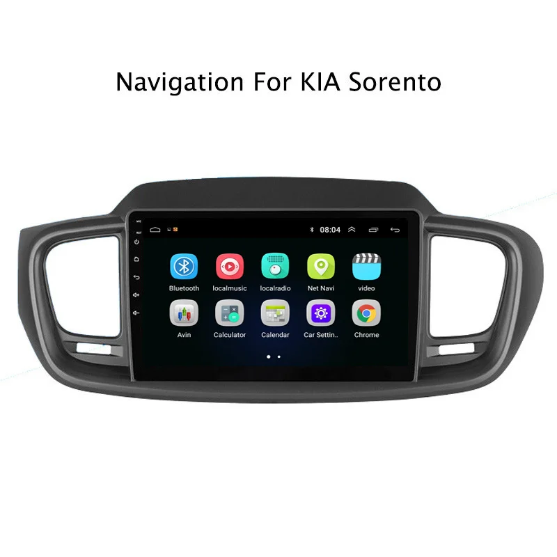 10 1 "2.5D IPS Android 8 автомобильный DVD GPS плеер для Kia Sorento 2015 2016 Радио стерео головное