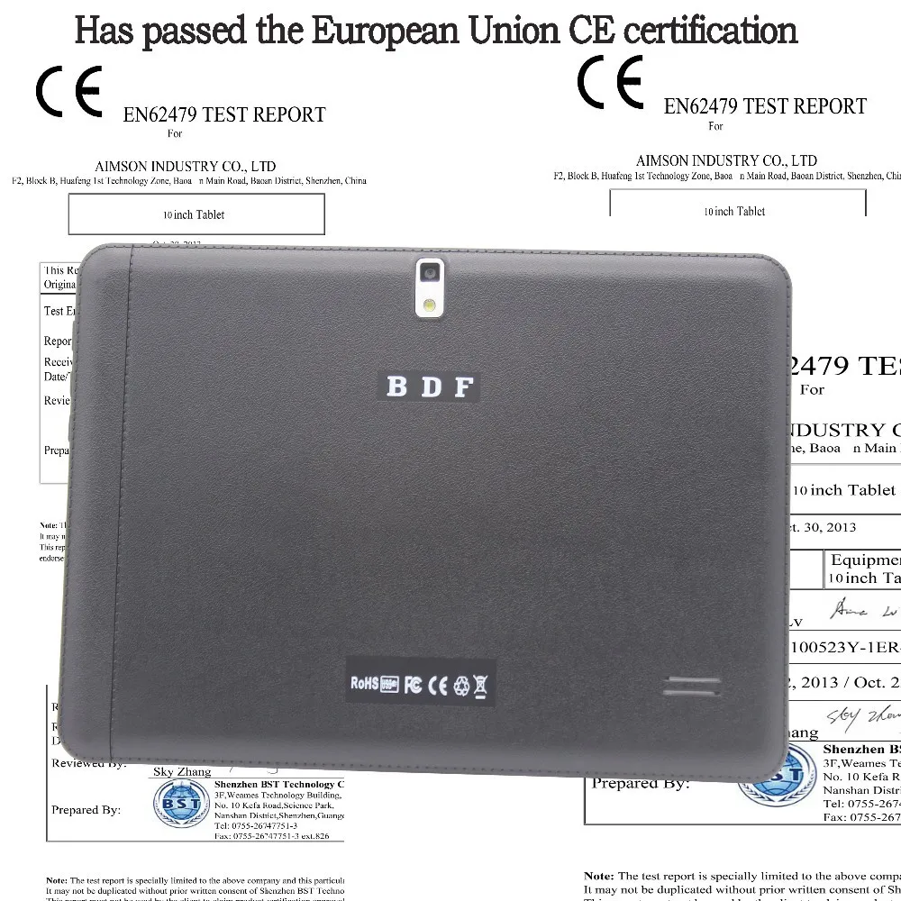 10 inch Original 3G Phone Call Android Quad Core Android 4 4 CE Certification Tablet WiFi