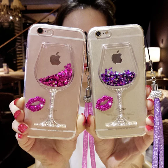 

Flowing Liquid Red Wine Glass Cup Capa Case for Samsung Galaxy A5 A7 2016 A8 A6 Plus A7 2018 A750 A70 A60 A50 A40 A30 M30 Cases