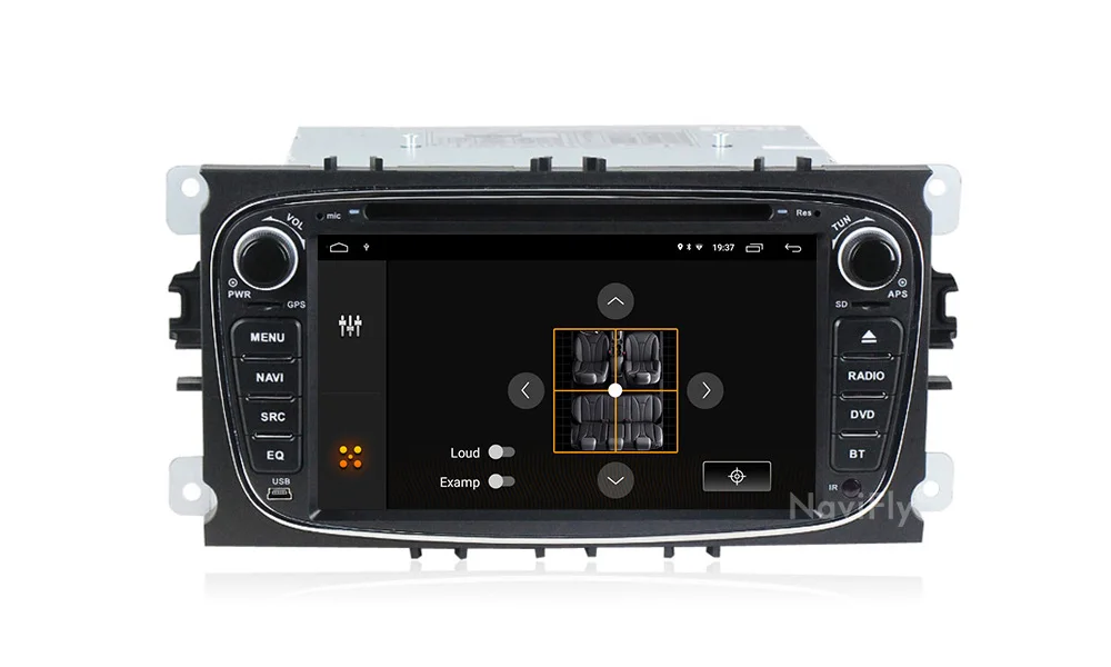 Новинка! HD1024* 600 2din Android 9,1 автомобильный Радио dvd-плеер gps навигация для FORD/Focus/S-MAX/Mondeo/C-MAX/Galaxy/Kuga 2+ 32G wifi