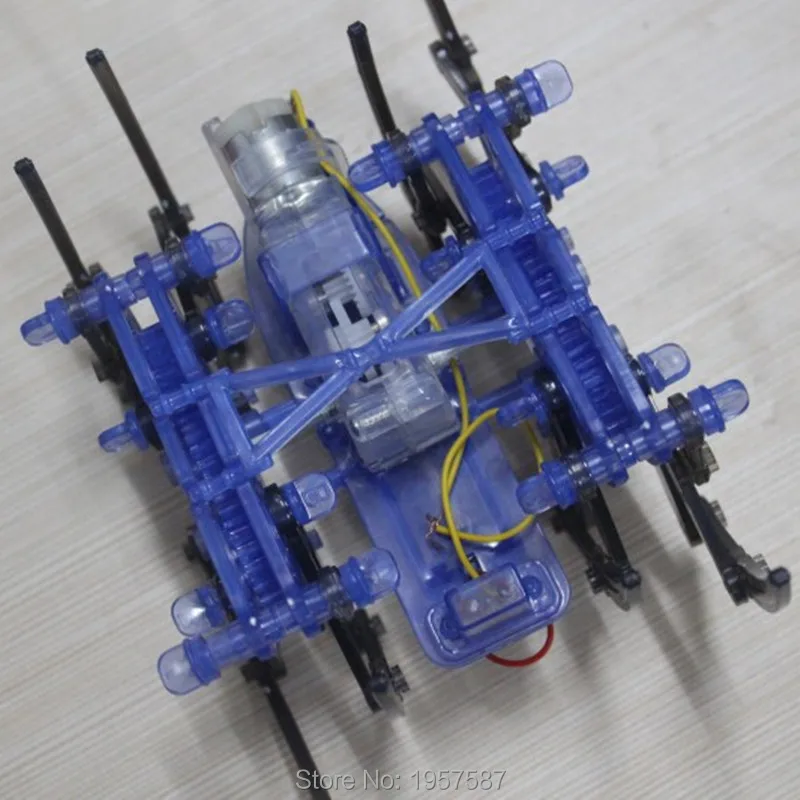 Artificial Intelligent Electronic Self Assemble Toy Spider Robot