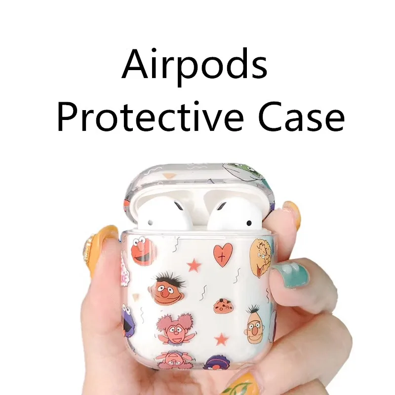 Bluetooth Wireless Headphone Case For Airpods Apple Cases Luxury Hard Cover For Airpods2 Protection Cute Cartoon Charger Coque Bluetooth Wireless Headphone Case For Airpods Apple Cases Luxury Hard Cover For Airpods2 Protection Cute Cartoon Charger Coque