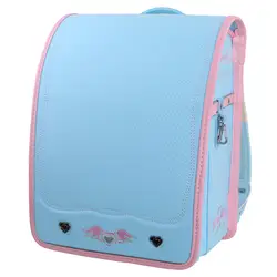Высококачественная школьная сумка в японском стиле, красивая детская сумка из искусственной кожи для девочек и мальчиков, ортопедический