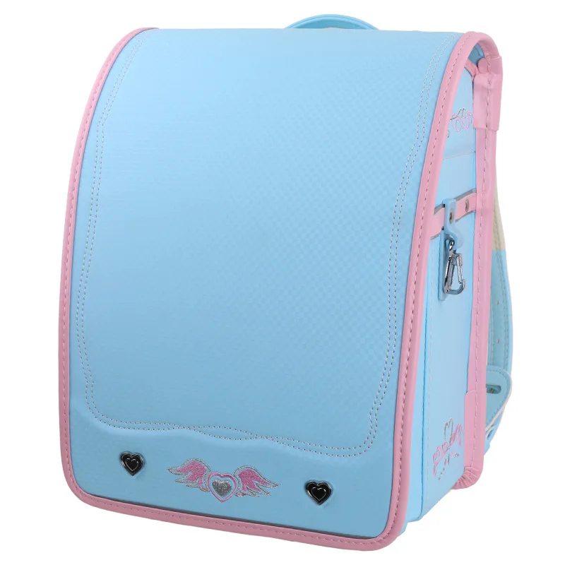 

High Quality Japanese School Bag Pretty Children PU Bookbag for Girls and Boys Orthopedic Randoseru Student School Backpack Kids